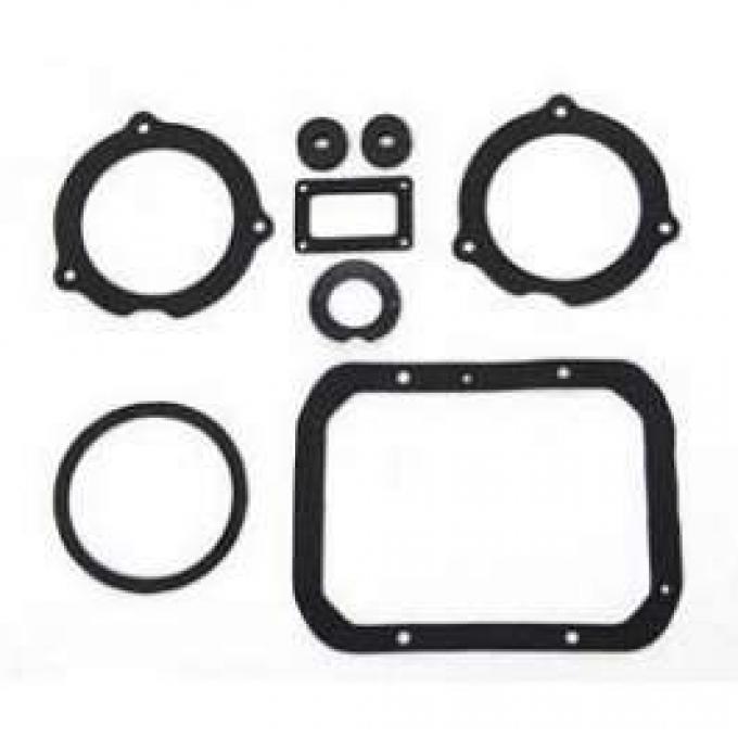 Chevy Heater Gaskets, Deluxe, 1957