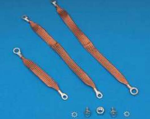 Chevy Ground Wire Strap Kit, 1955-1957