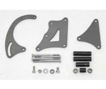 Chevy Alternator Bracket Kit, Small Block, Long Water Pump Extra Clearance, 1955-1957