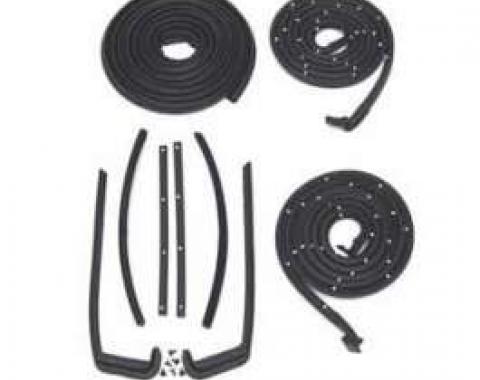 Chevy Weatherstrip Kit, 2-Door Hardtop Or Convertible, 1955-1956