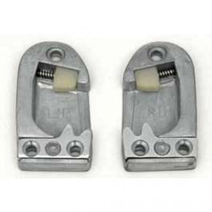 Chevy Door Striker Plates, 1955-1957