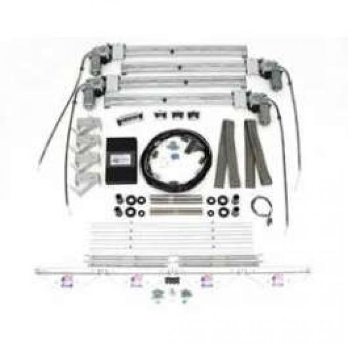 Chevy Power Window Kit, Complete, 4-Door Sedan Or Wagon, 1955-1957