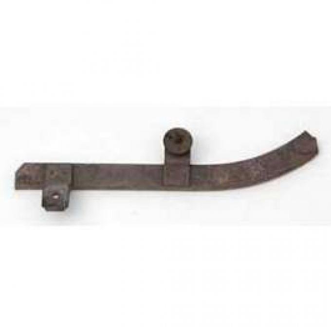 Chevy Short Curved Quarter Window Track, Right, Used, 2-Door Hardtop, 1955-1957