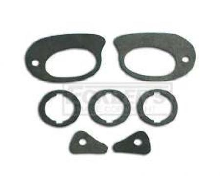 Chevy Door Handle, Door Lock & Trunk Lock Gaskets, 1955-1957