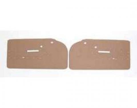 Chevy Cardboard Interior Door Panels, 2-Door Hardtop & Convertible, Bel Air, 1955