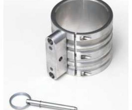 Fire Extinguisher Mounting Clamp, Billet Aluminum, 2.6 Diameter