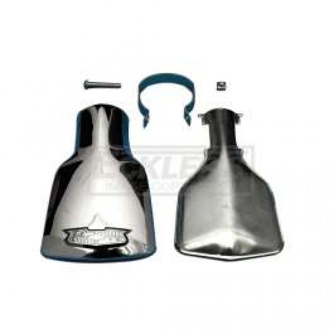 Chevy Exhaust Extension, Chrome, 1955-1956