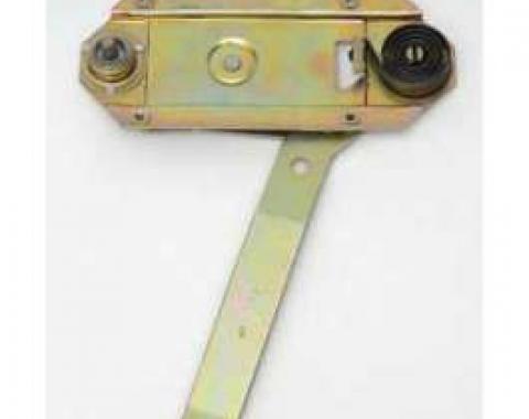 Chevy Quarter Window Regulator, Left, 2-Door Hardtop, 1955-1957