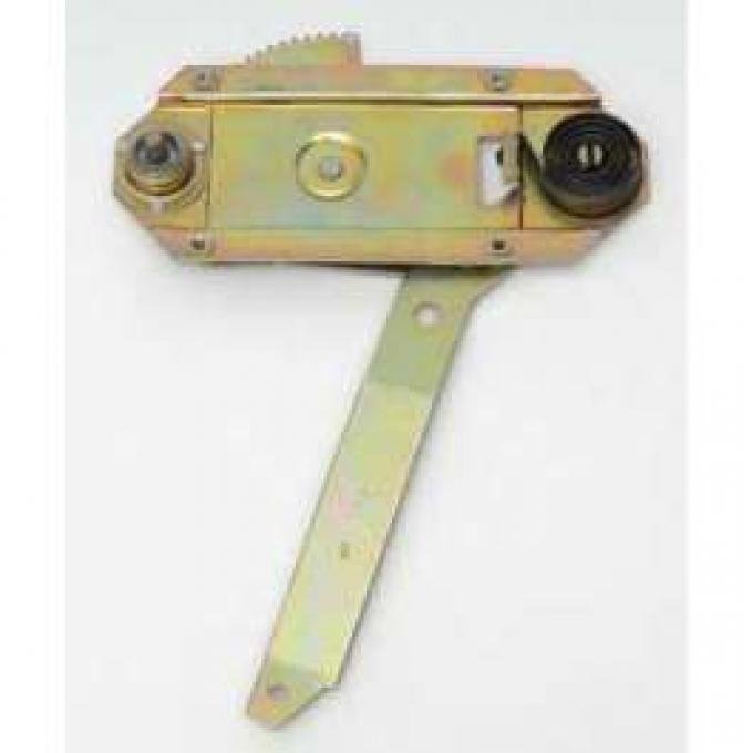 Chevy Quarter Window Regulator, Left, 2-Door Hardtop, 1955-1957