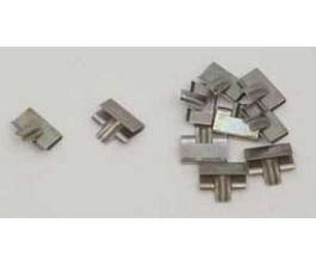Chevy Pinchweld Molding Clip Set, Convertible, 1955-1957