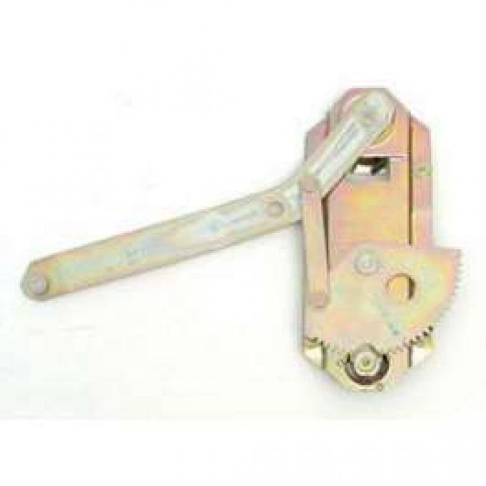 Chevy Quarter Window Regulator, Left, 2-Door Sedan, 1955-1957