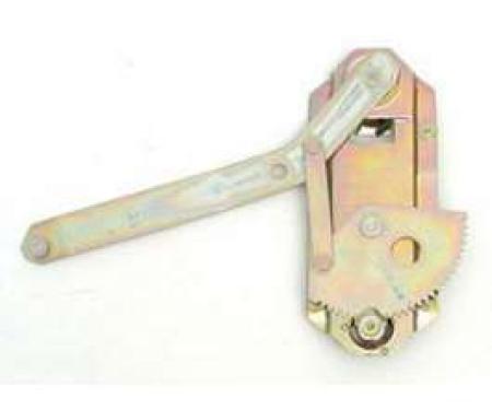 Chevy Quarter Window Regulator, Left, 2-Door Sedan, 1955-1957