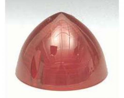 Chevy Taillight Lenses, Red, 1956