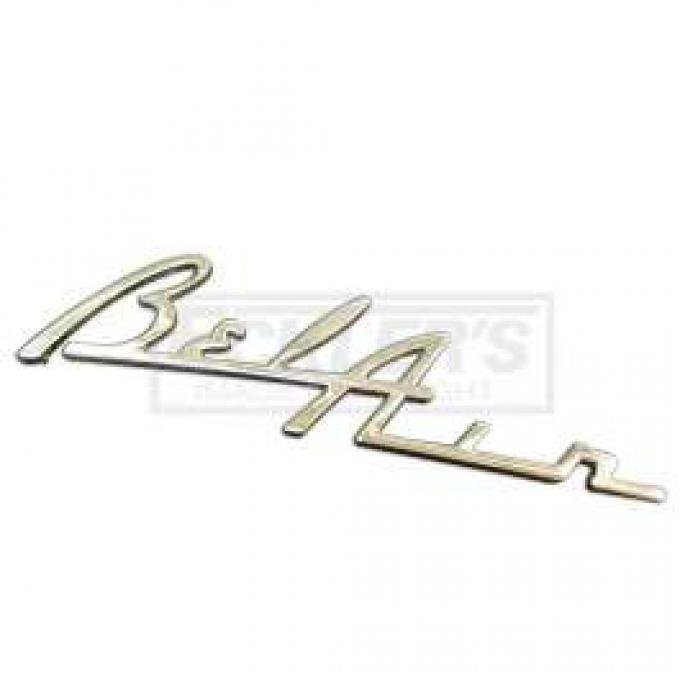 Chevy Speaker Script Emblem, Bel Air, 1955-1956