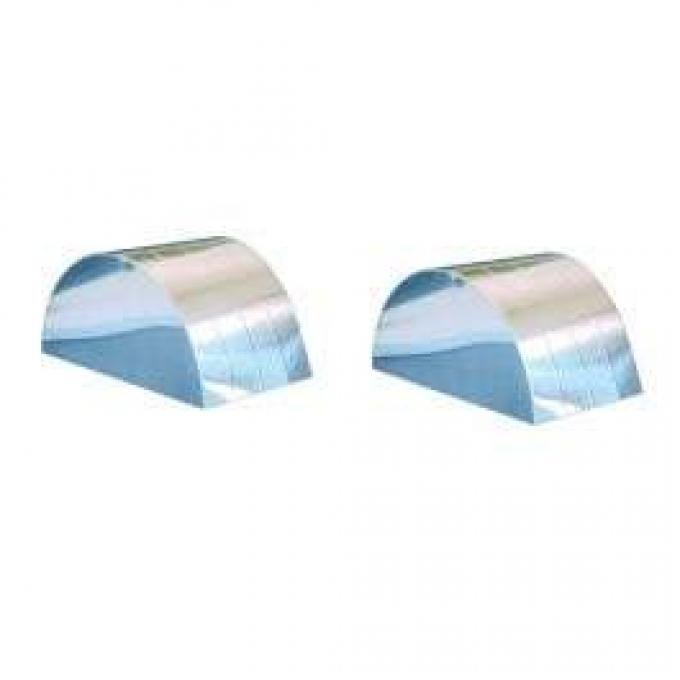 Chevy Wheel Tubs, Steel, Rear, 1955-1957