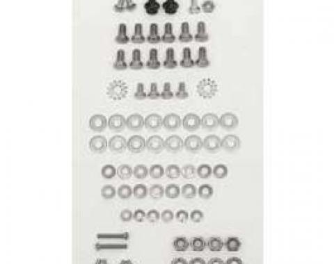 Chevy Firewall & Dash Fastener Kit, 1955-1956