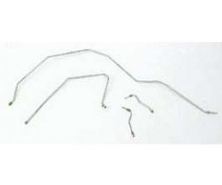 Chevy Brake Line Set, Front, With Non-Power Brakes, 1956-1957