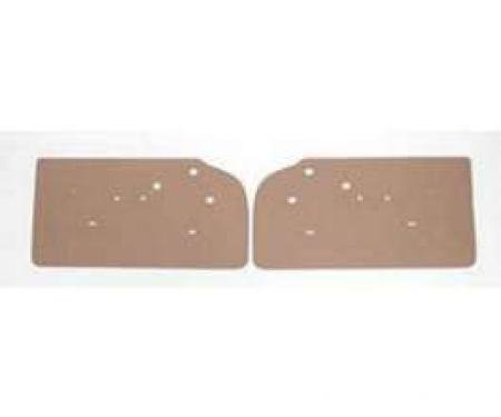 Chevy Cardboard Interior Door Panels, 2-Door Sedan & Wagon,150 & 210, 1955-1956