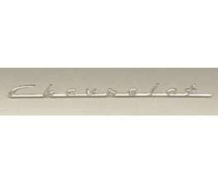 Chevy Chrome Script, 150 & 210, 1955-1956