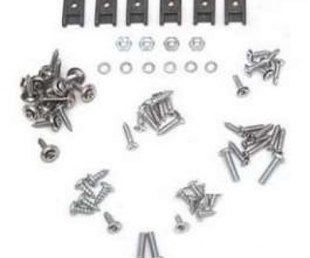 Chevy Interior Supplement Screw Set, 1955-1957