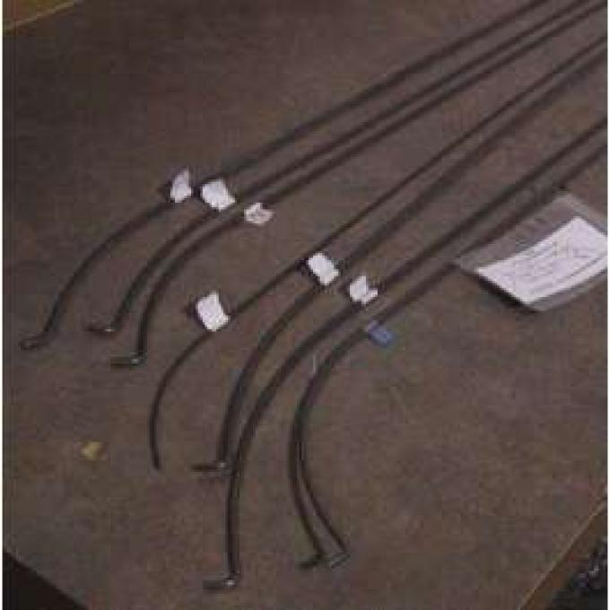 Chevy Headliner Wire Bows, 2-Door Hardtop, 1956-1957