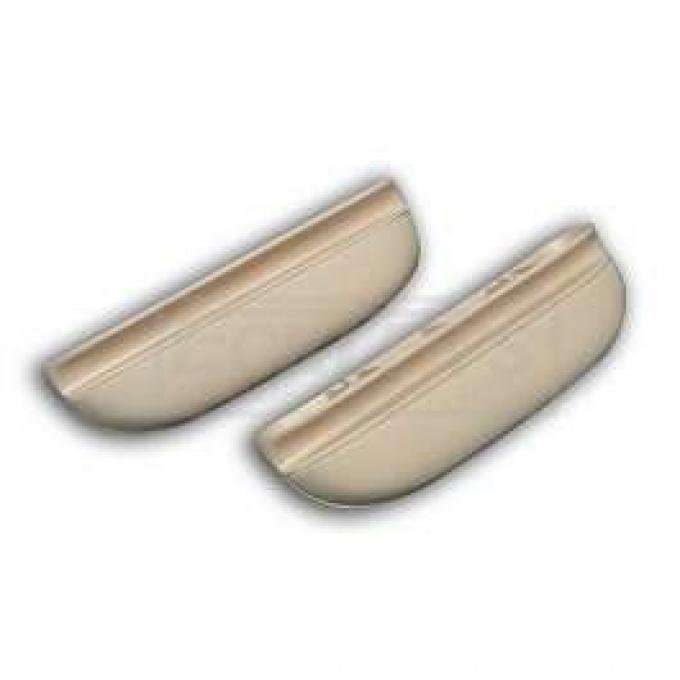 Chevy Door Armrests, 150 & 210, Beige, 1957