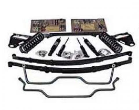 Chevy Ultimate Lowering Kit, For 2-Piece Frames, 1955-1957