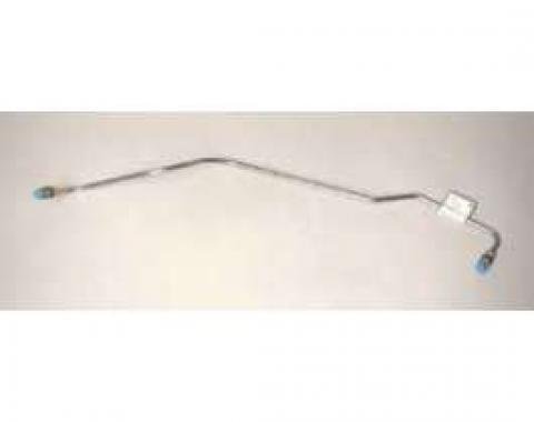 Chevy Fuel Line, Pump To Carburetor, Stainless Steel, 4-Barrel, 1955, 2-Barrel, 1955-1956