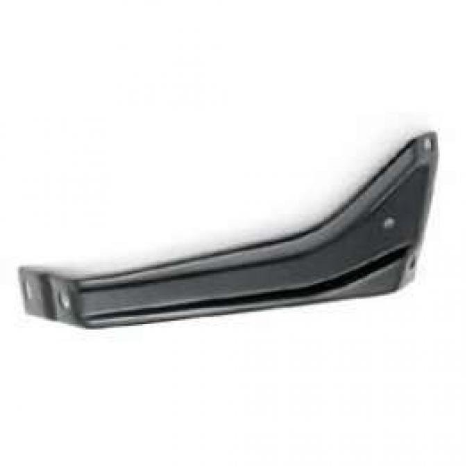 Chevy Bumper Bracket, Front Diagonal, Left, 1957