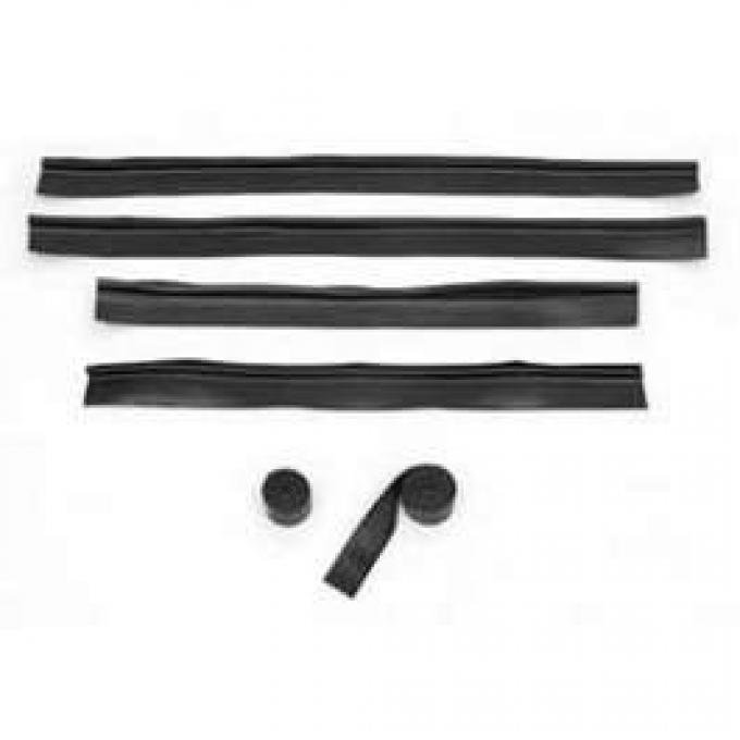 Chevy Side Glass Setting Kit, 2 & 4-Door Sedan, 1955-1957
