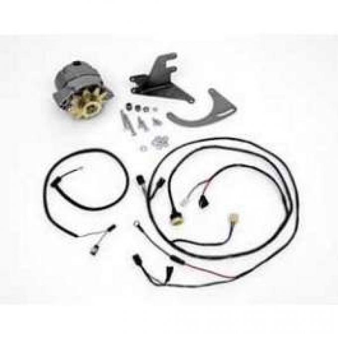 Chevy Alternator Conversion Kit, Small Block Short Water Pump, 1957