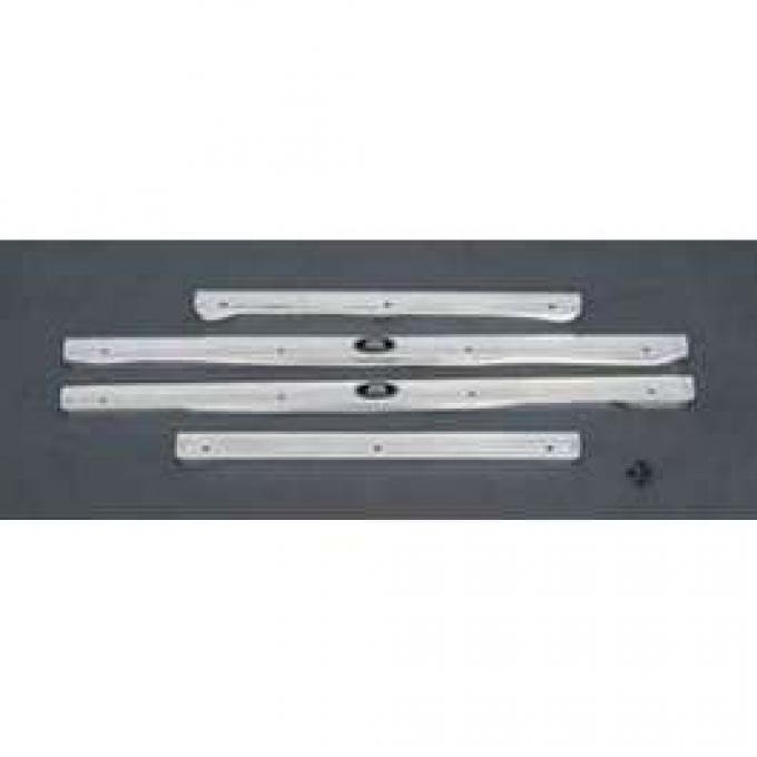 Chevy Sill Plates, 4-Door Sedan & Wagon, Good Quality, 1955-1957