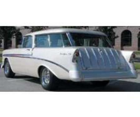 Chevy Rear Liftgate Glass, Tinted, Nomad, 1955-1957