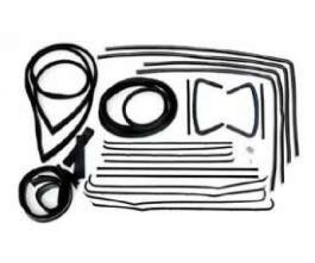 Chevy Glass Installation Kit, 150 2-Door Sedan, 1955