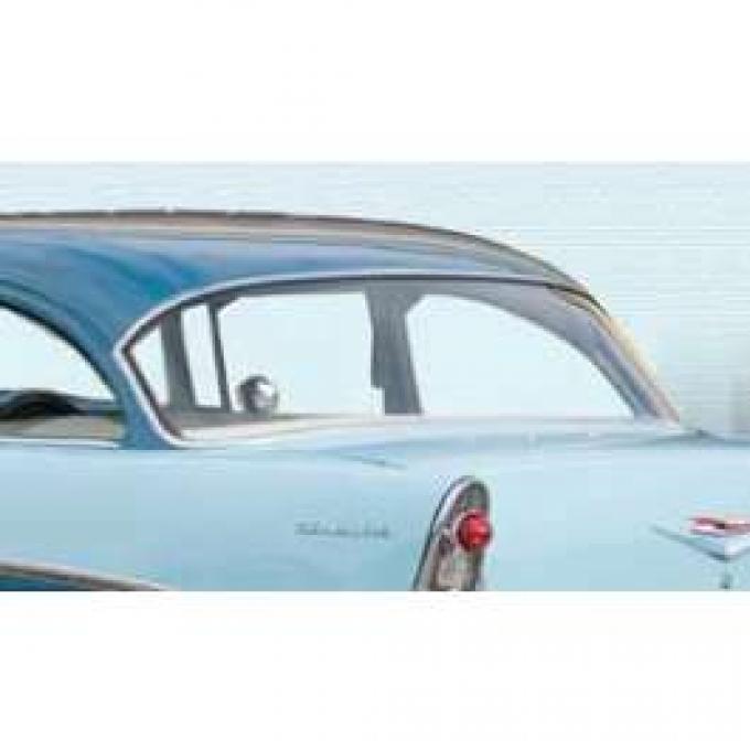 Chevy Rear Glass, Tinted, 2 & 4-Door Sedan, 1955-1957