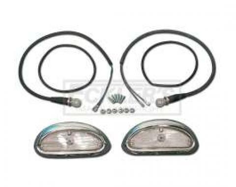Chevy Parking Light Assembly, Complete, 1955