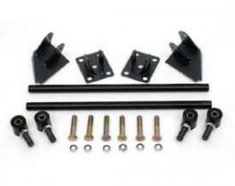 Chevy Traction Bar Kit, Use With Leaf Springs In Stock Location, 1955-1957