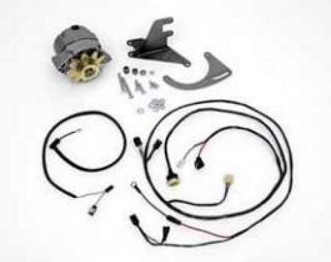 Chevy Alternator Conversion Kit, Small Block Short Water Pump, 1957