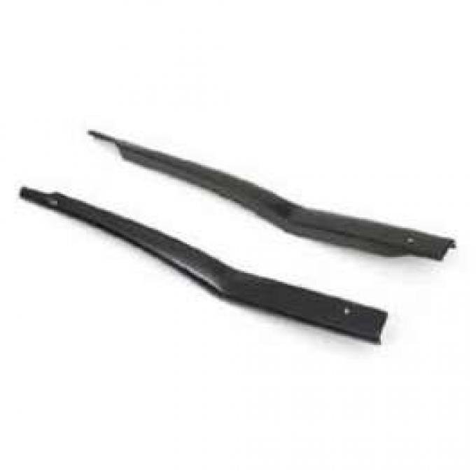 Chevy Interior Quarter Window Garnish Moldings, Convertible, 1955-1957