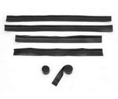 Chevy Side Glass Setting Kit, 2 & 4-Door Sedan, 1955-1957