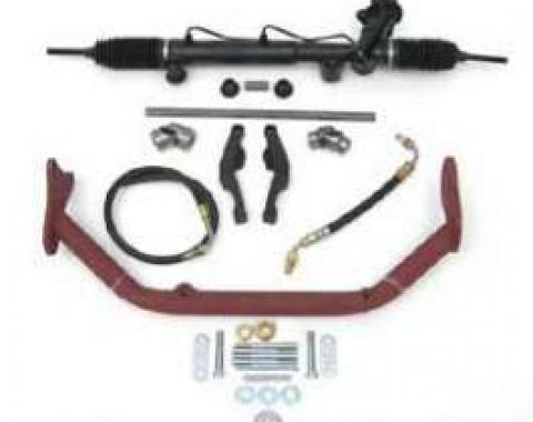 Chevy Rack & Pinion Deluxe Steering Kit, Small Block, With ididit Tilt Column & Column Shift, 1955-1957