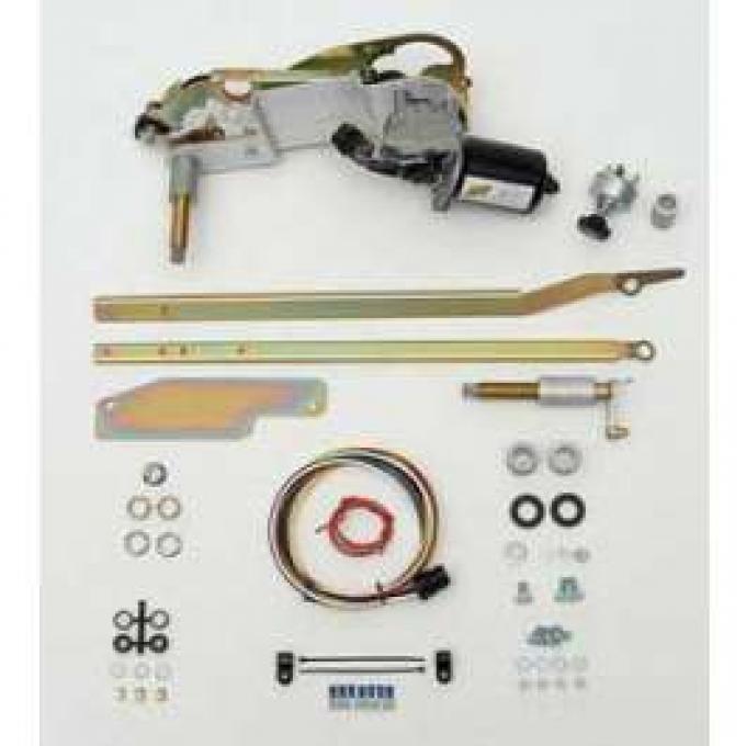 Chevy Raingear Wiper Kit With 2-Speed Switch, 1955-1956