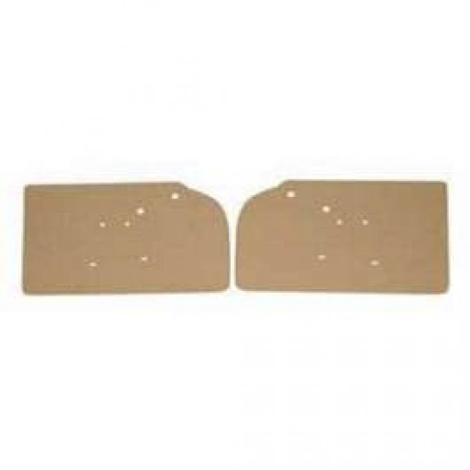 Chevy Cardboard Interior Door Panels, 2-Door Sedan & Wagon,150 & 210, 1957