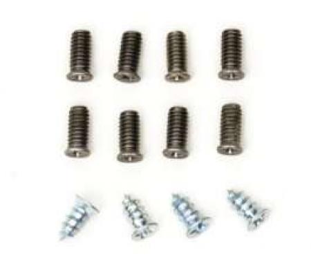 Chevy Windshield Pillar Screw Set, 1955-1957