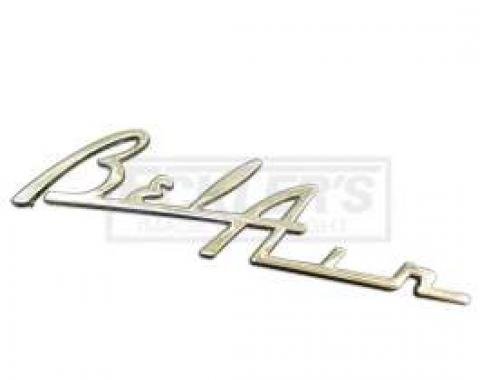 Chevy Speaker Script Emblem, Bel Air, 1955-1956