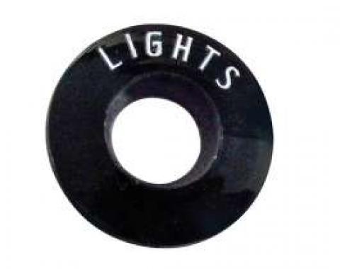 Chevy Headlights Bezel Insert, Plastic, 1957