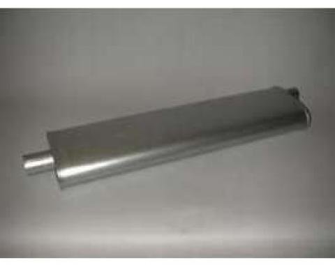 Chevy Muffler, Aluminized, Short, 23, 1955-1957