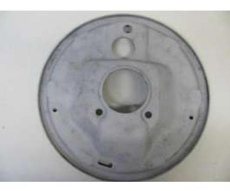 Chevy Front Wheel Backing Plate, Right Side, Used, 1955-1957