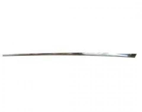 Chevy Quarter Molding, Stainless Steel, Long, Left, Lower, Bel Air & 210 2-Door, 1957
