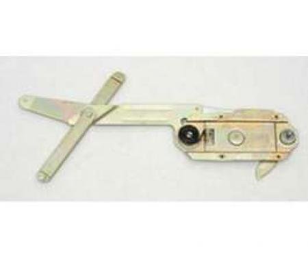 Chevy Door Window Regulator, 2-Door Hardtop Or Convertible, Left, 1955-1957